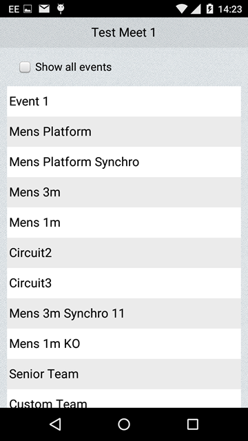 Events